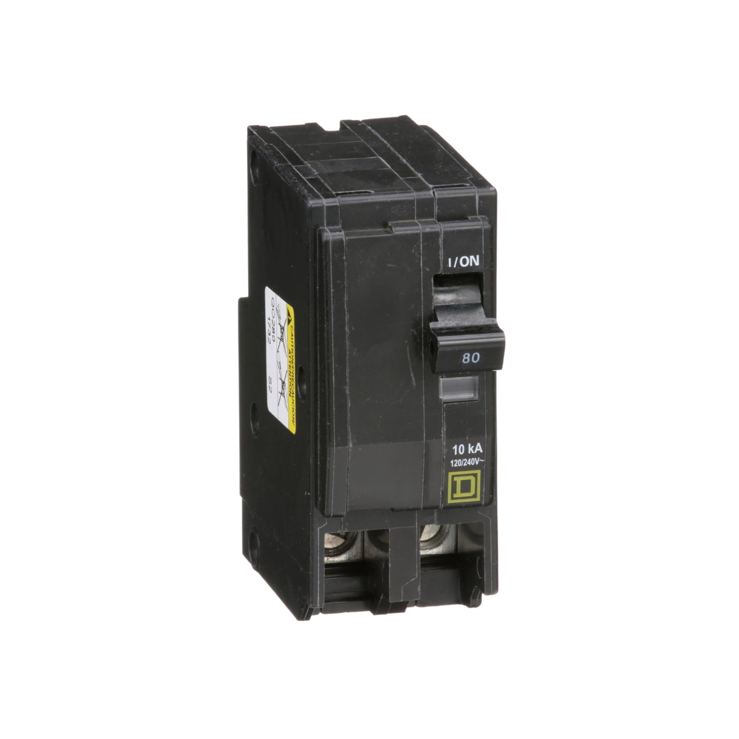 Interruptor Termomagnético 2 Polos 80 A Square D Enchufable Schneider Electric QO280