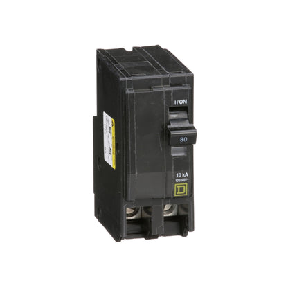 Interruptor Termomagnético 2 Polos 80 A Square D Enchufable Schneider Electric QO280