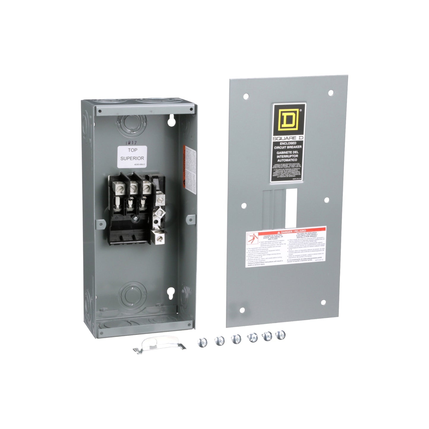 Centro de Carga QO de Zapatas Square D 100A 3F 3P NEMA1 para Empotrar Schneider Electric QO3100BNF