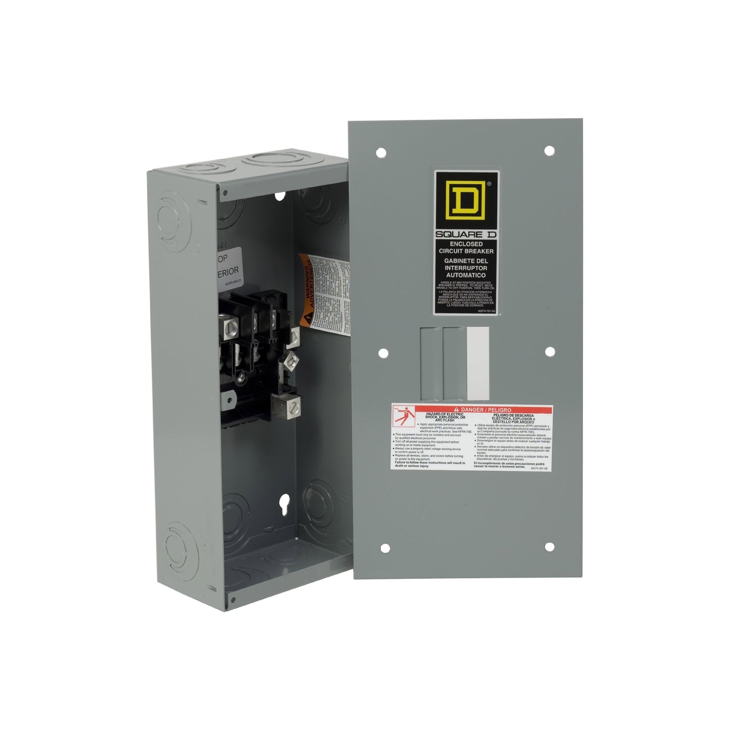 Centro de Carga QO de Zapatas Square D 100A 3F 3P NEMA1 para Empotrar Schneider Electric QO3100BNF