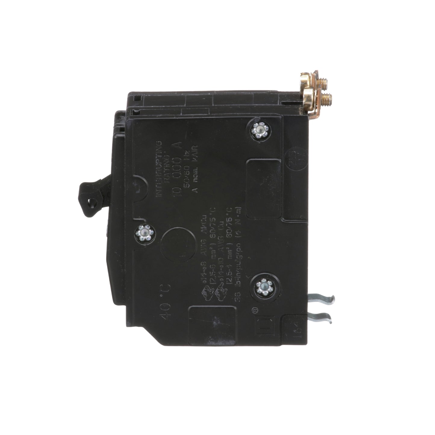 Interruptor Termomagnético 2 Polos 20 A Square D Atornillable Schneider Electric QOB220