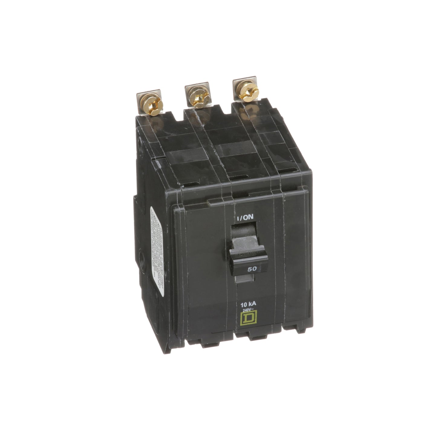 Interruptor Termomagnético 3 Polos 50 A Square D Atornillable Schneider Electric QOB350