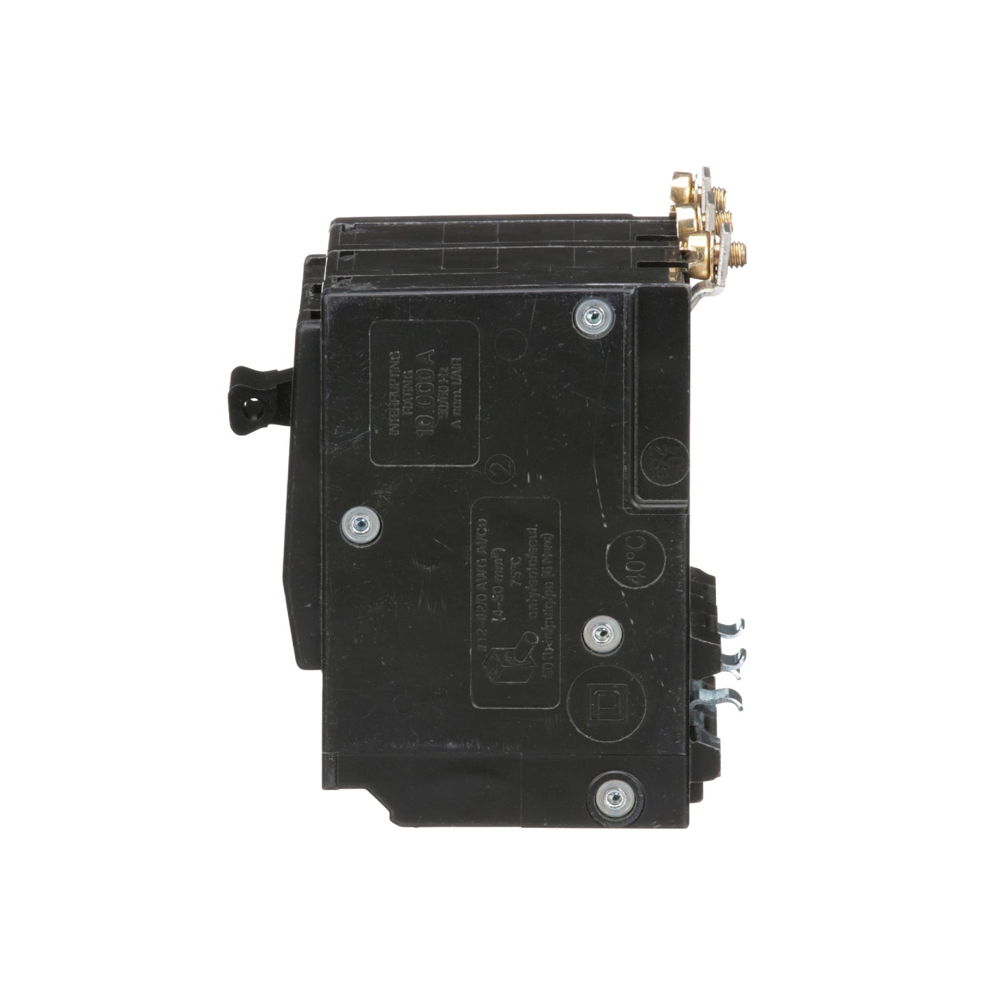 Interruptor Termomagnético 3 Polos 70 A Square D Atornillable Schneider Electric QOB370
