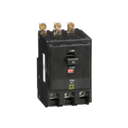 Interruptor Termomagnético 3 Polos 70 A Square D Atornillable Schneider Electric QOB370