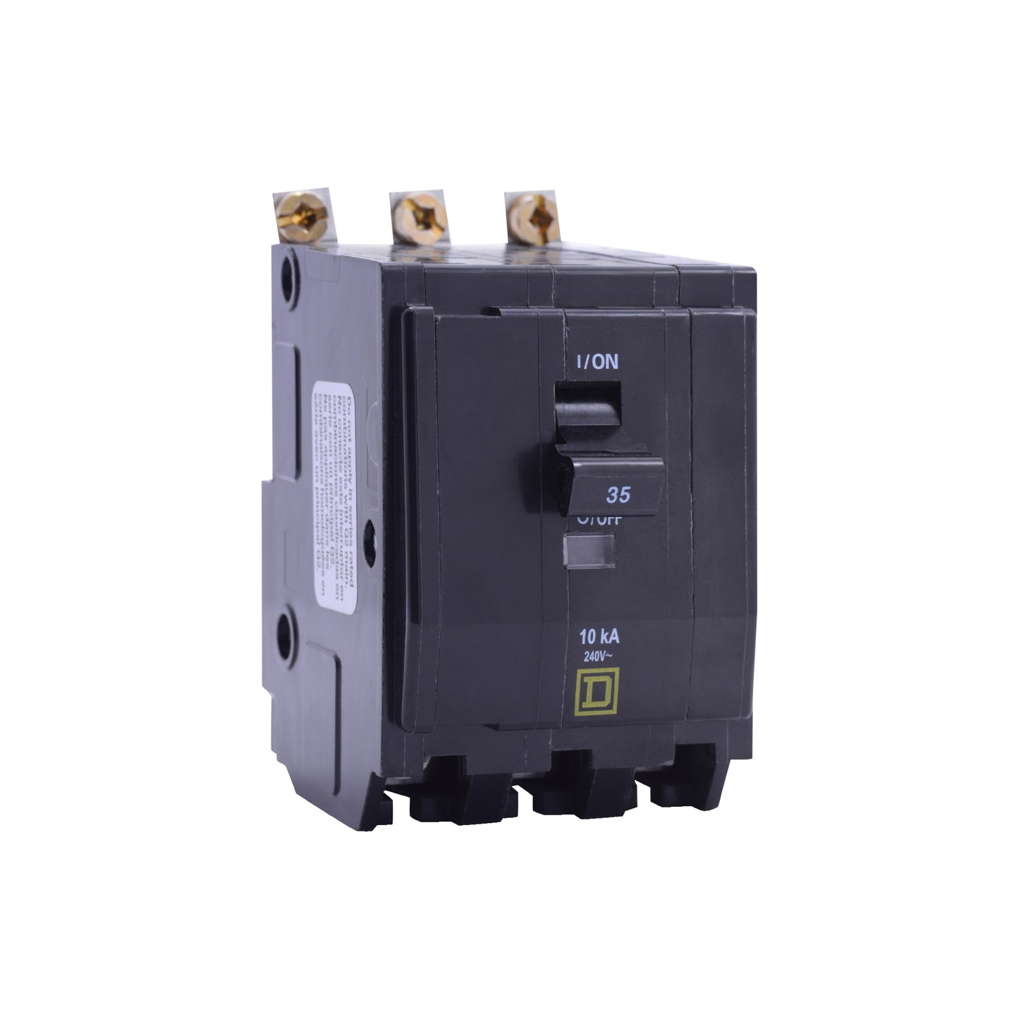 Interruptor Termomagnético 3 Polos 70 A Square D Atornillable Schneider Electric QOB370