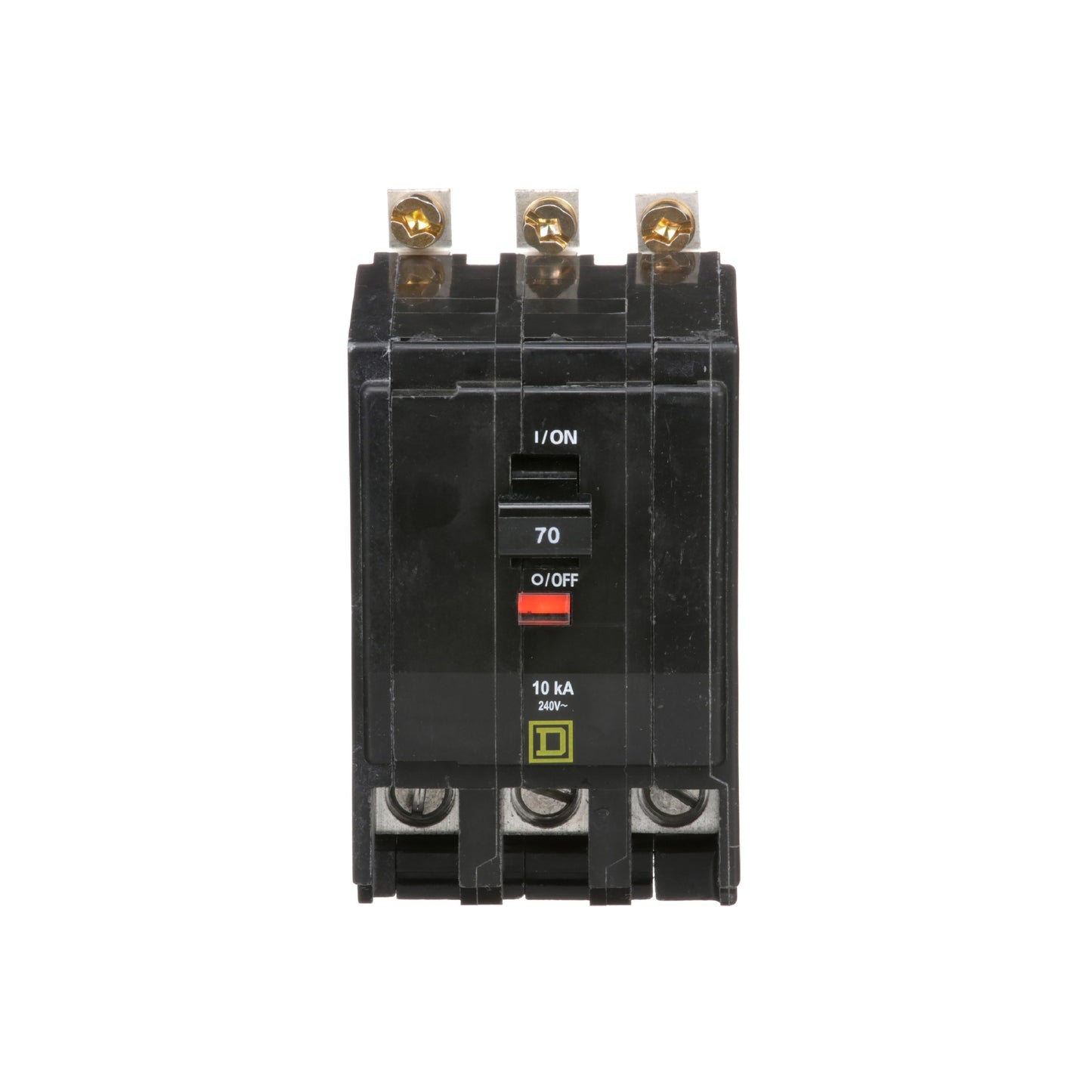 Interruptor Termomagnético 3 Polos 70 A Square D Atornillable Schneider Electric QOB370