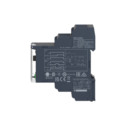 On-Delay Timing Relay-0.05s…300h-24…240v AC/DC-2c/o ((*)) Schneider Electric RE22R2AMR