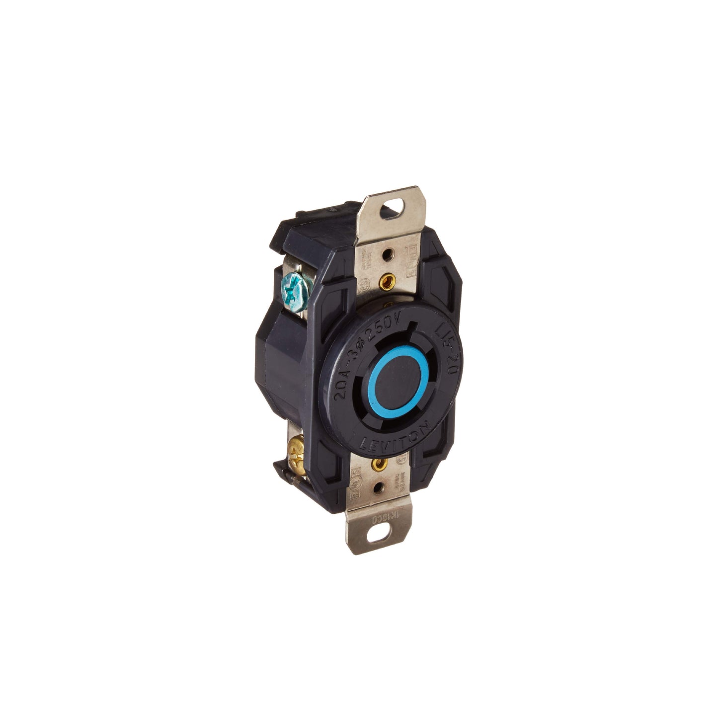 Receptáculo de Media Vuelta 3P 4H 20A NEMA L15-20R Leviton