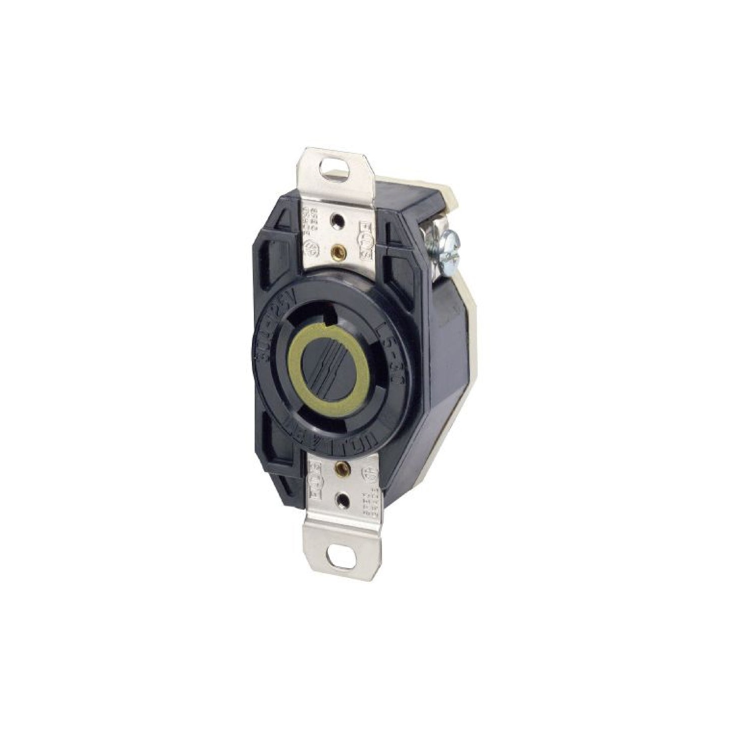 Receptáculo de Media Vuelta 30A 125V 2P 3H NEMA L5-30R Leviton
