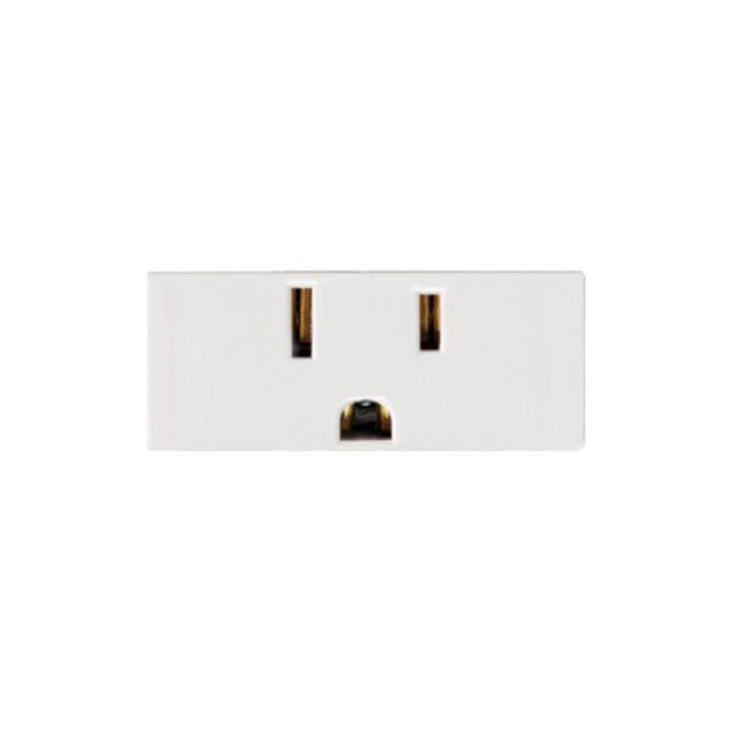 Contacto Polarizado 2P+T 15A Blanco Cien Leviton