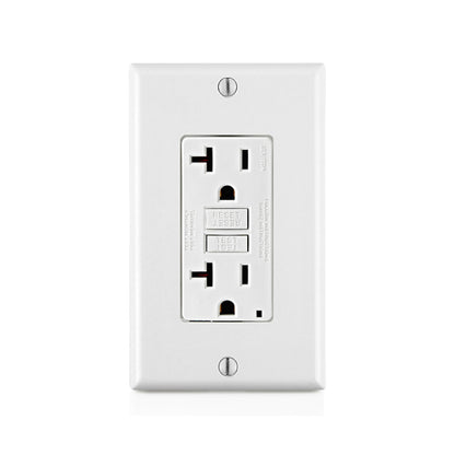 Contacto Dúplex Smartlock GFCI 20A 125V Blanco Leviton