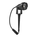Lámpara LED de Jardín Tipo Estaca Luz Cálida Negro Illux
