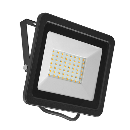 Reflector LED Luz fría 50W Negro Illux