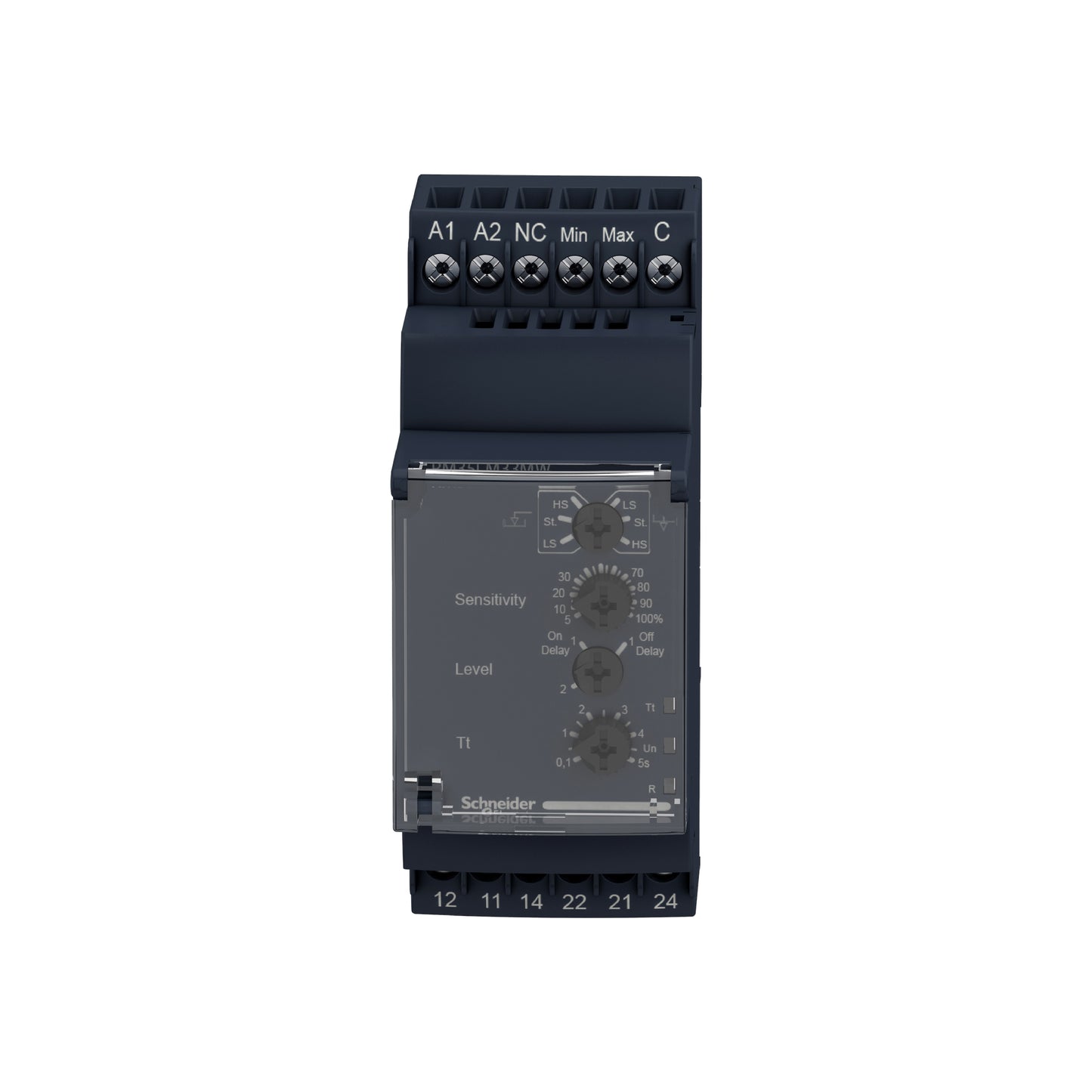 Relevador de Control de Nivel RM35-L-24..240 V AC/DC Schneider Electric RM35LM33MW