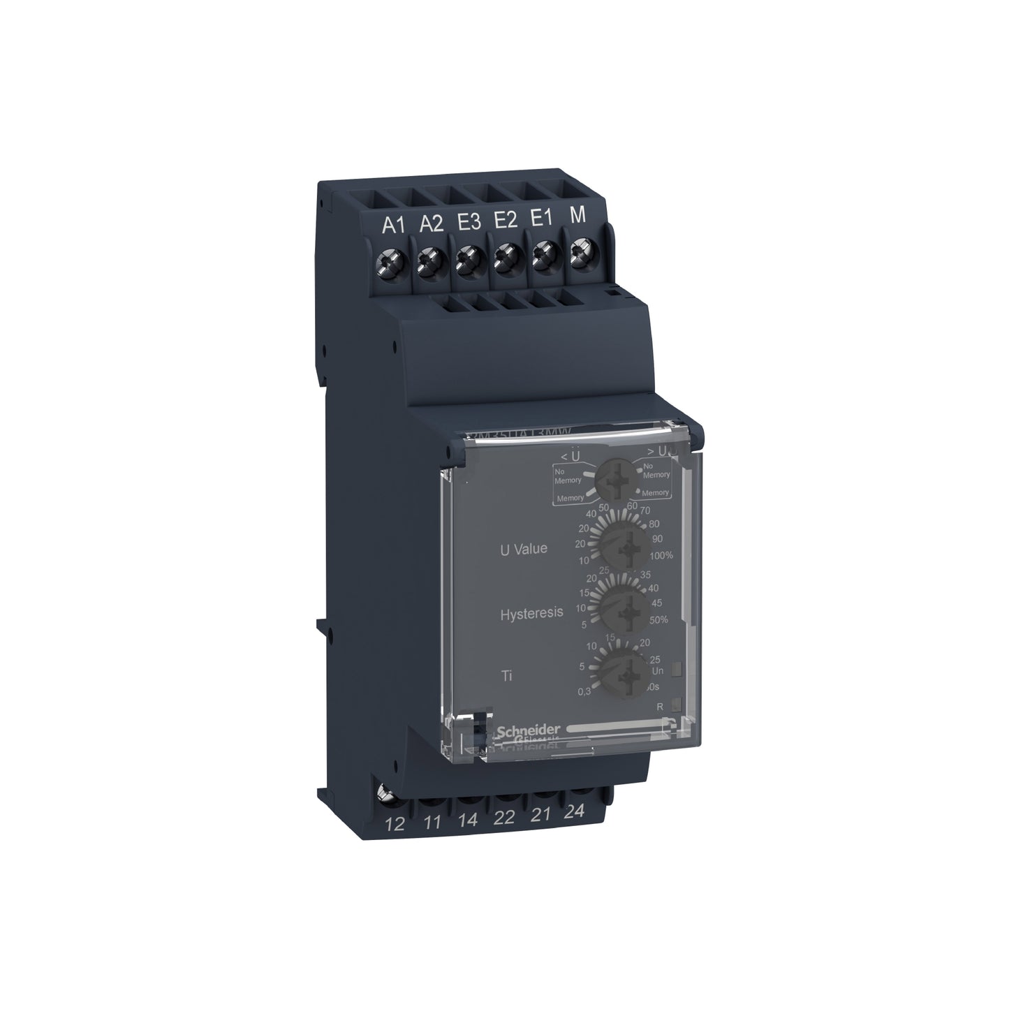 Relevador de Control de Tensión Multifunción RM35-u-Rango: 15 V..600 V Schneider Electric RM35UA13MW