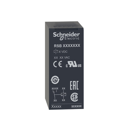 Interface Plug-IN Relay-Harmony Rsb-2 C/o-24 V DC-8 A Schneider Electric RSB2A080BD