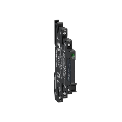 Slim Relay Mounted On Screw Socket With LED And Protection Circuit, 24 V Schneider Electric RSL1PVBU