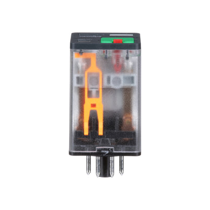Universal Plug-IN Relay-Harmony Rum-2 C/o-120 V AC-10 A-With LED ((*)) Schneider Electric RUMC22F7