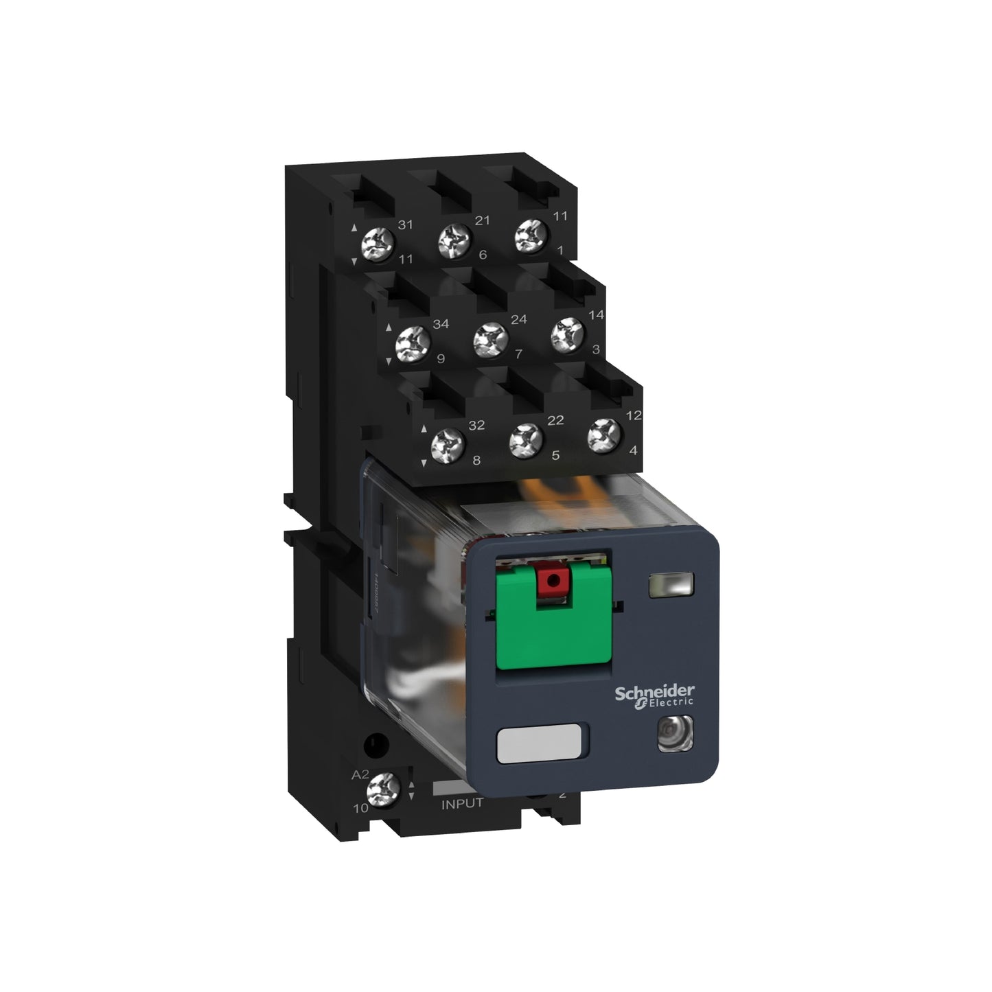 Toma para Relevador Universal-Harmony Ruz-con Contactos Mixtos-Conectores Schneider Electric RUZC3M