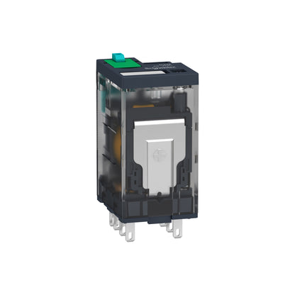 Relevador de Miniatura Enchufable-Harmony Rxm-2 CA-24 V CC-LED Schneider Electric RXM2AB2BD