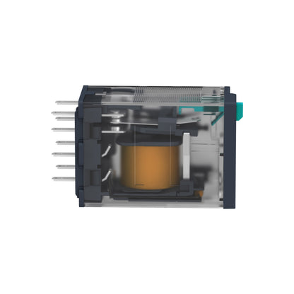 Relevador de Miniatura Enchufable-Harmony Rxm-2 CA-24 V CC-LED Schneider Electric RXM2AB2BD