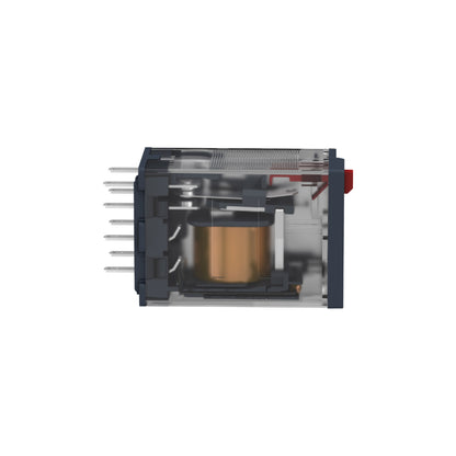 Relevador de Miniatura Enchufable-Harmony Rxm-4 CA-24 V CA Schneider Electric RXM4AB1B7