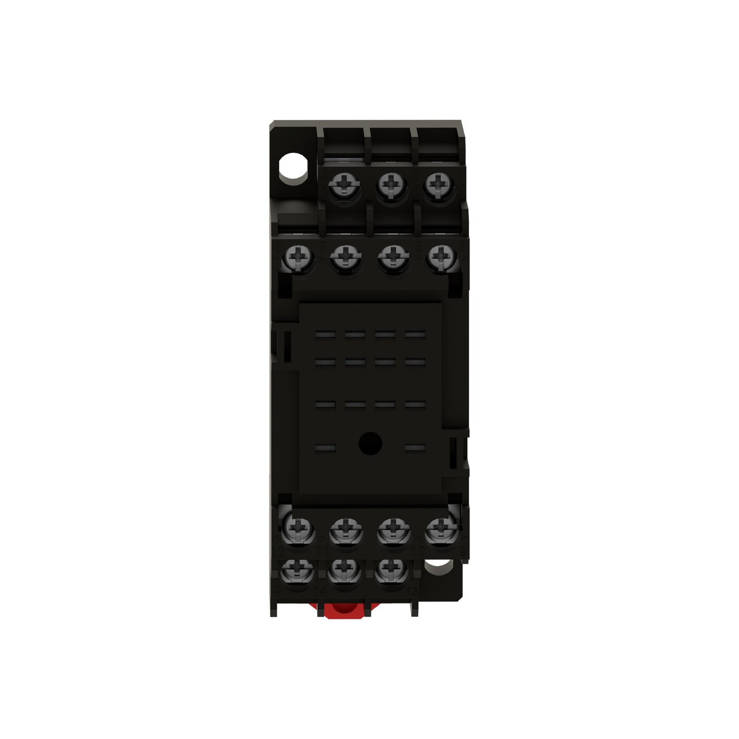 Zócalo con Abrazadera de Tornillo, Relés Electromecánicos Harmony, para Relés RXM2LB RXM4LB, 7A, Terminal de Contacto Mixto Schneider Electric RXZE1M4C