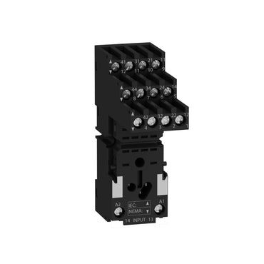 Toma para Relevador Miniatura-Harmony Rxz-con Contactos Independientes-Conectores Schneider Electric RXZE2S114M