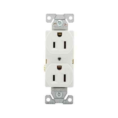 Receptáculo Dúplex 15A 125V Blanco Arrow Hart