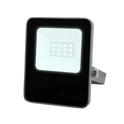 Reflector LED Luz Fría 10W Negro Tecnolite