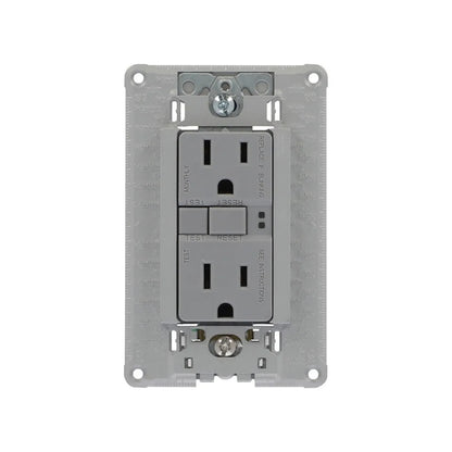 Chasis Armado con Contacto Dúplex Blanco GFCI 2P+T 15A Orion Schneider Electric S70327074