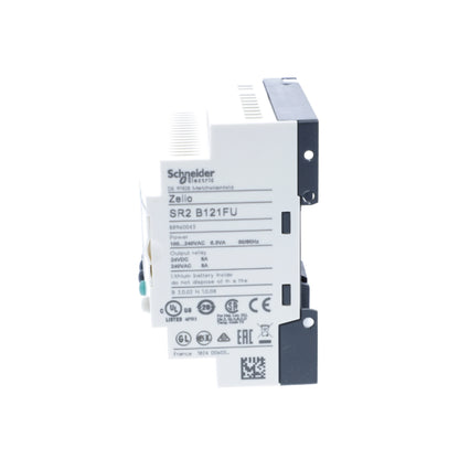 Compact Smart Relay Zelio Logic-12 I o-100..240 V AC-Clock-Display Schneider Electric SR2B121FU
