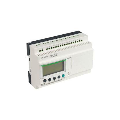 Relevador Inteligente Zeliologic de 100 a 240V con 26 Entradas/Salidas, Reloj y Pantalla Schneider Electric SR3B261FU