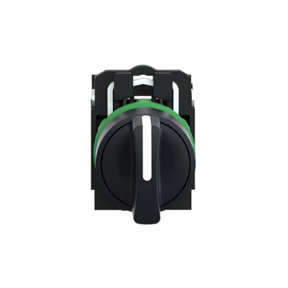 Selector Negro 22 mm de 3 Posiciones 2 NA Schneider Electric XB5AD33