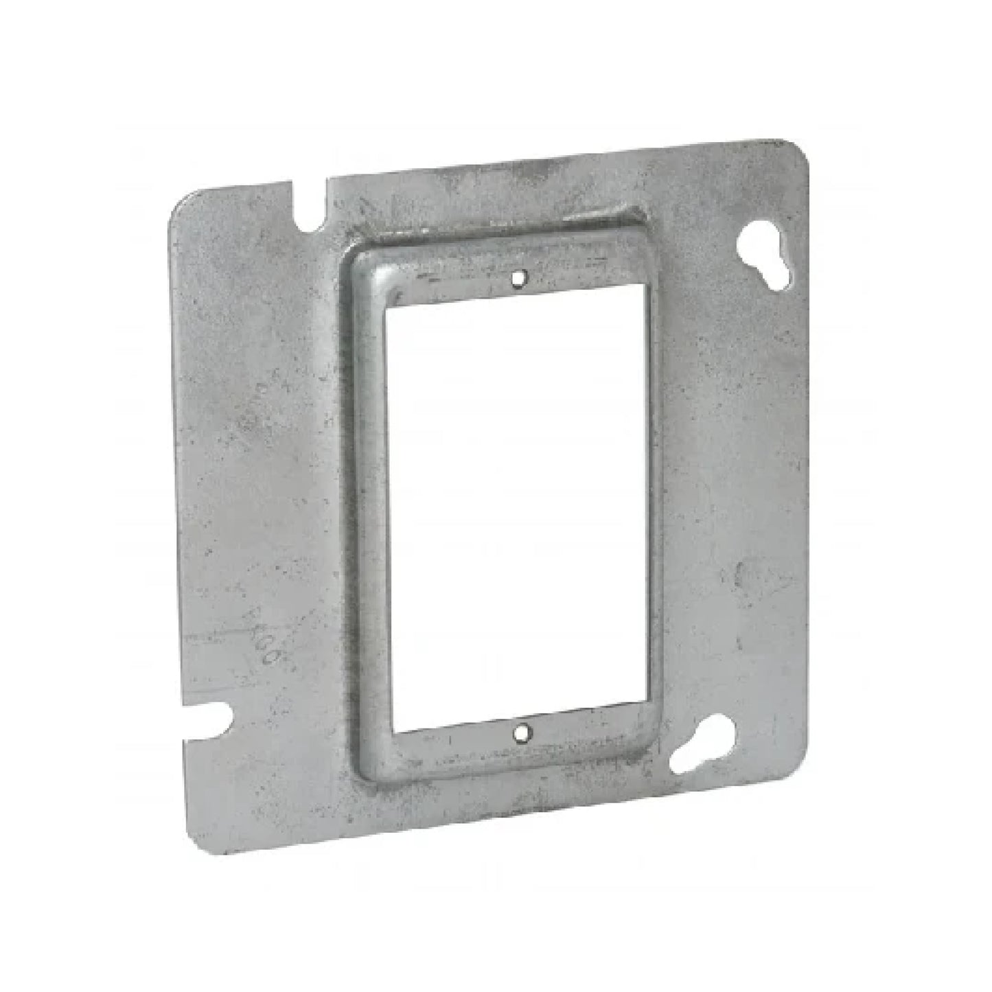 Sobretapa sencilla galvanizada de 1"