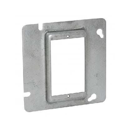 Sobretapa sencilla galvanizada de 1"
