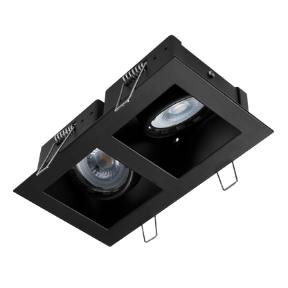 Lámpara de Techo LED Empotrable para Interior Base MR16 X2  50W Illux