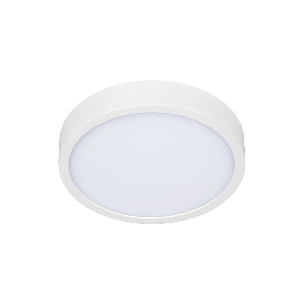 Lámpara techo sobreponer tipo plafón SMD LED 8W 4000K Blanco Illux