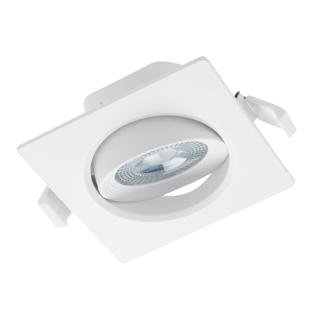 Lámpara de Techo LED Empotrable para Interior Luz Cálida 5W Illux