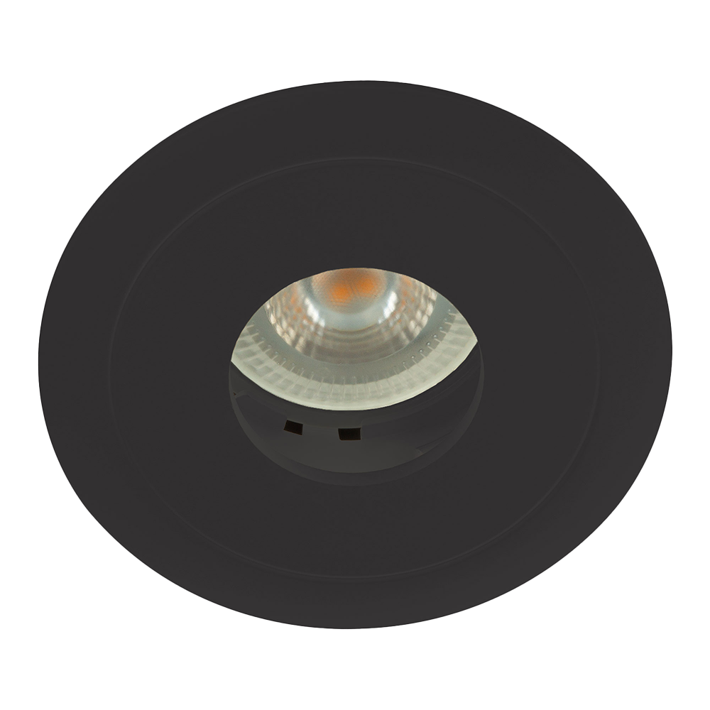 Empootrados LED Luz calida 15W Negro Illux