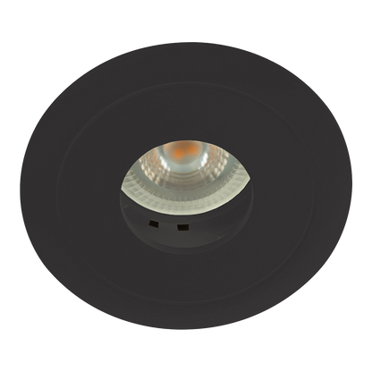 Empootrados LED Luz calida 15W Negro Illux