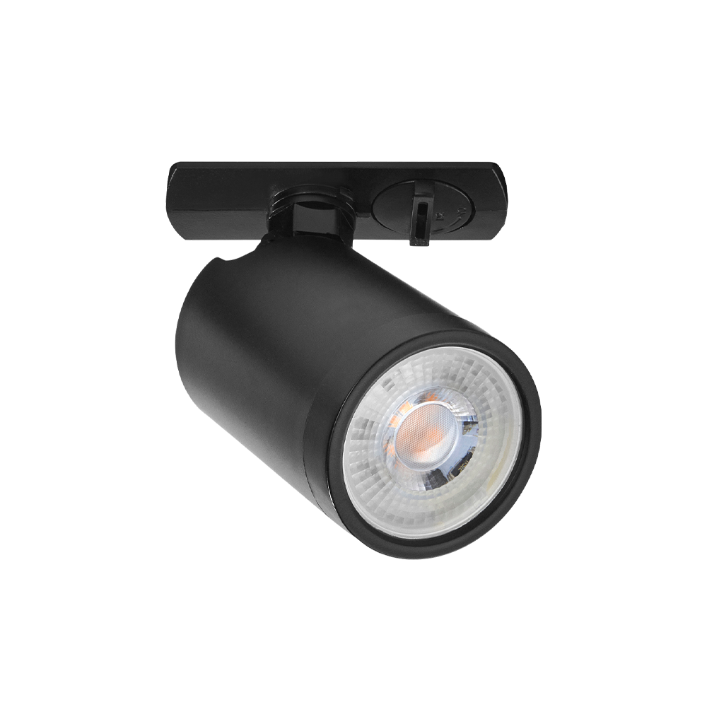 Lámpara para Riel Base GU10 Negro Illux