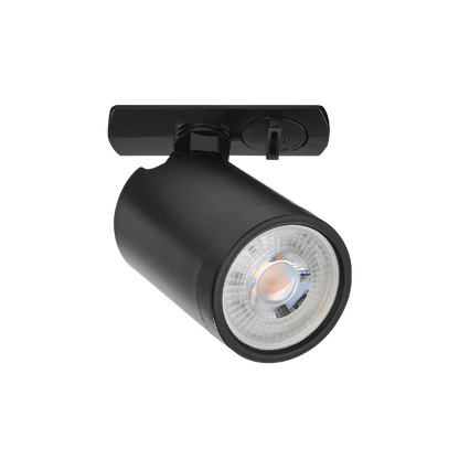 Lámpara para Riel Base GU10 Negro Illux