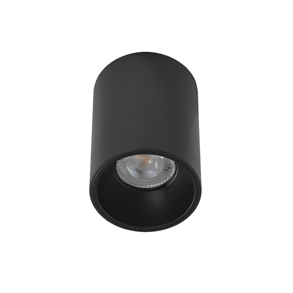 Lámpara de Techo para Sobreponer Base GU5.3 Negro 9W Illux