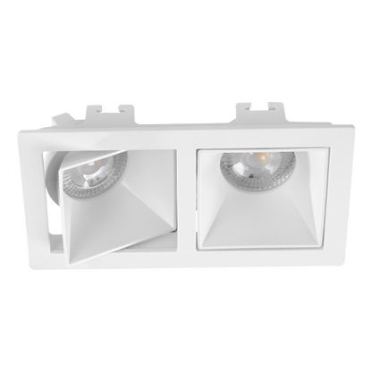 Lámpara de Techo Empotrable Base GU5.3 2x9W Blanco Illux