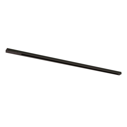 Riel de aluminio Negro para sobreponer 2m Illux