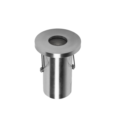 Lámpara de piso LED Luz cálida 1.1W Gris Illux