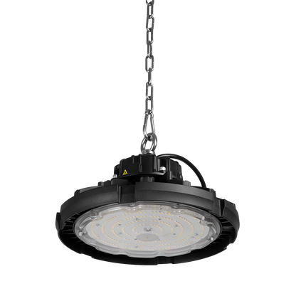 Lampara colgante LED Luz fria 100W Negro Illux