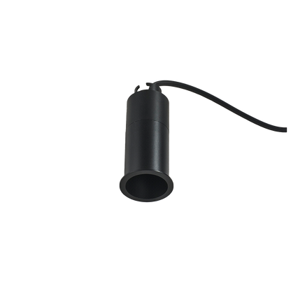 Lámpara de Techo LED Empotrable 3W Negro Illux