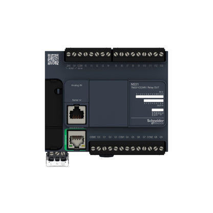 Controlador M221 24 E/S Relevador ETHERNET Schneider Electric TM221CE24R